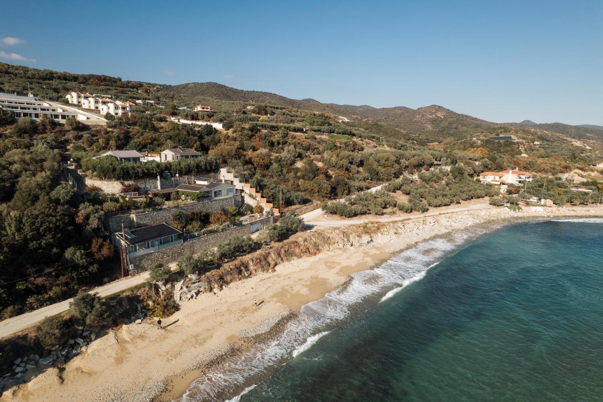 Aegean View Villa Loutra Elevtheron エクステリア 写真
