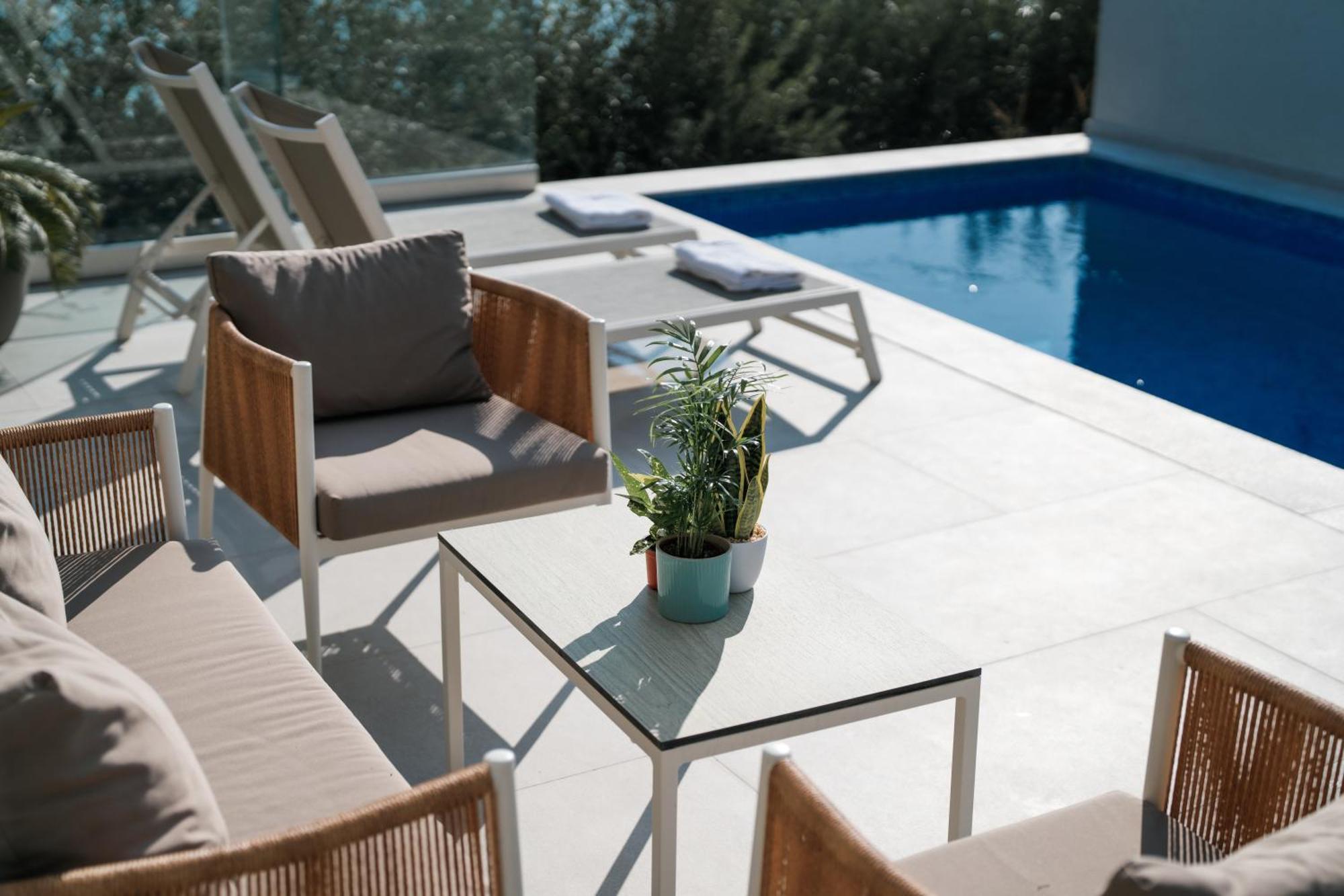 Aegean View Villa Loutra Elevtheron エクステリア 写真
