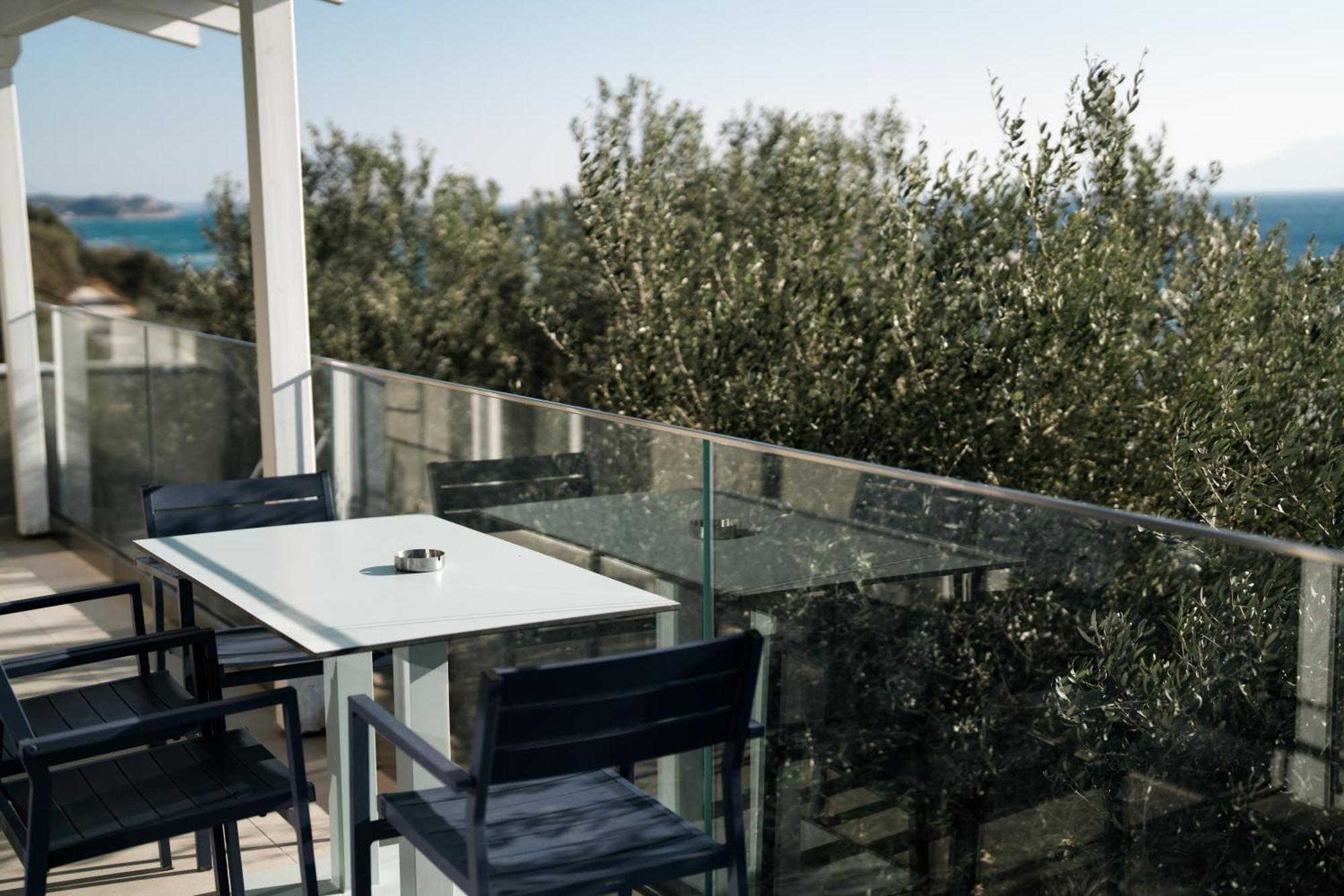 Aegean View Villa Loutra Elevtheron エクステリア 写真