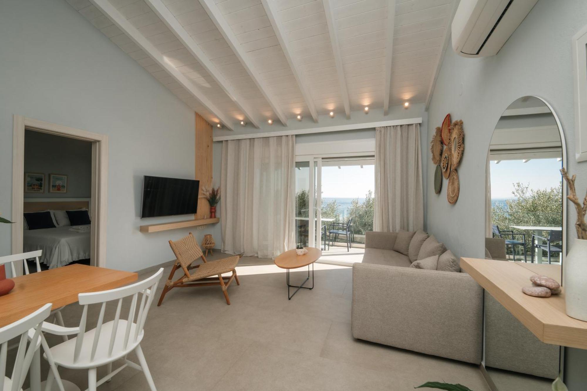 Aegean View Villa Loutra Elevtheron エクステリア 写真