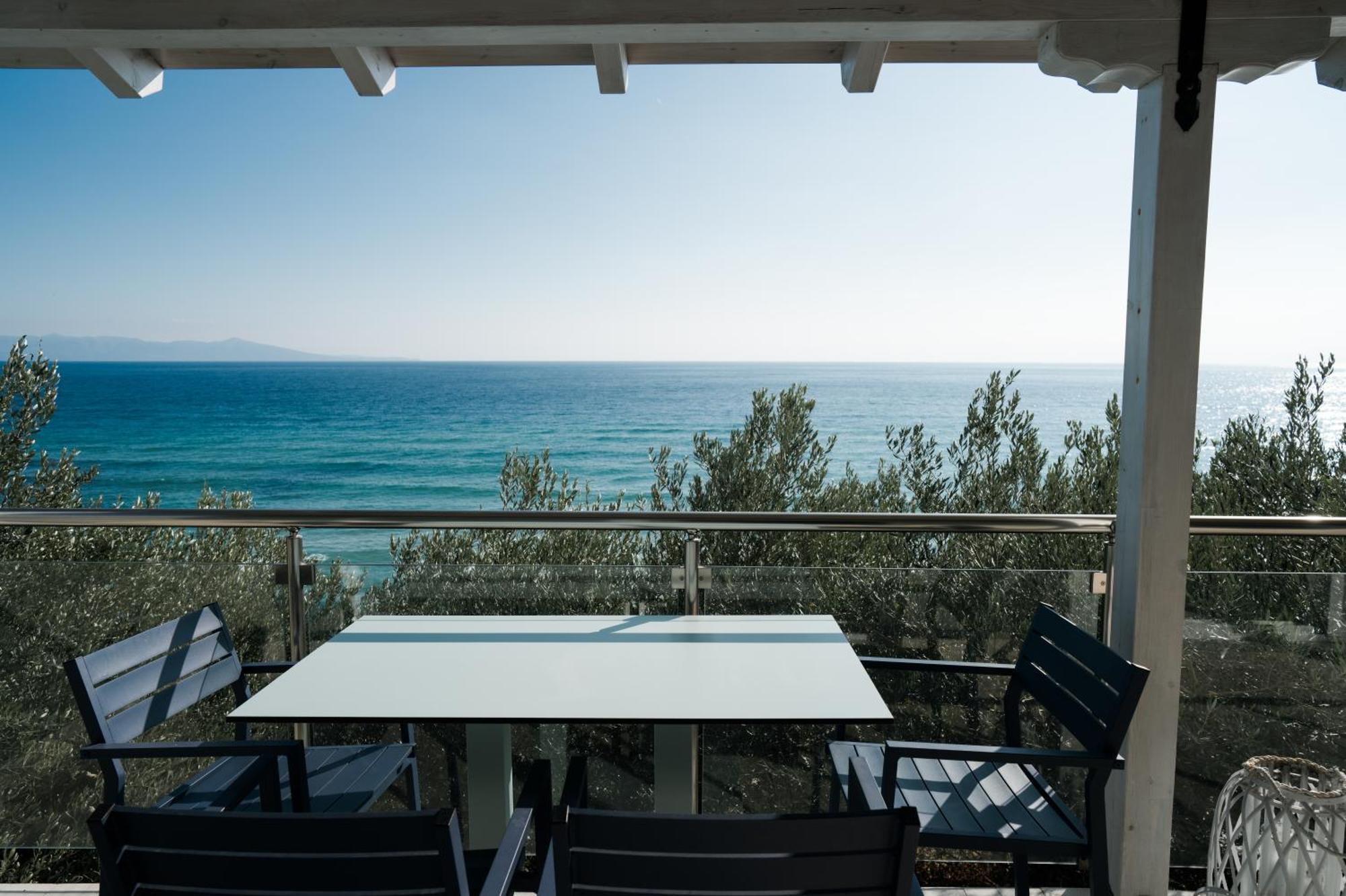 Aegean View Villa Loutra Elevtheron エクステリア 写真